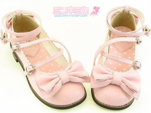 Secret Shop Traditional Tea Party Shoes Baby Pink